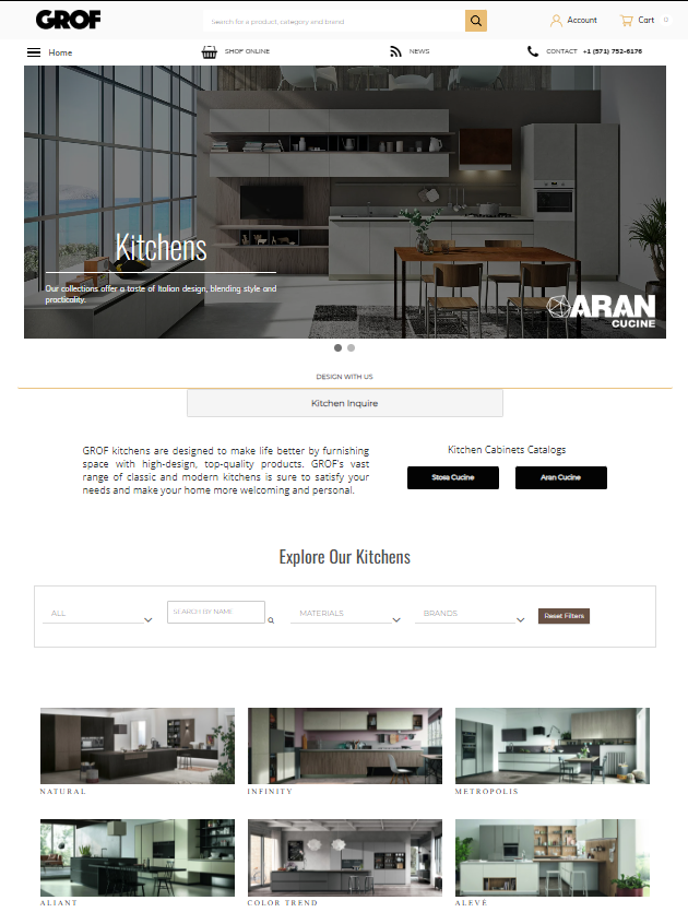 GROF USA Kitchen